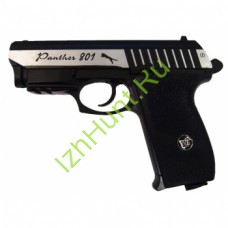Пистолет пневматический BORNER Panther 801 (металл Blowback с ЛЦУ)